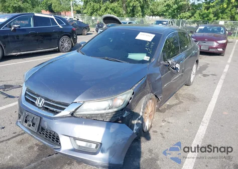 2015 Honda Accord Ex-L V-6 from USA, damaged, VIN 1HGCR3F84FA021763